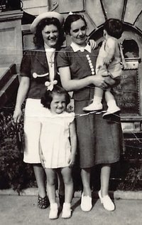 Peg, Marilu, Mom and Me